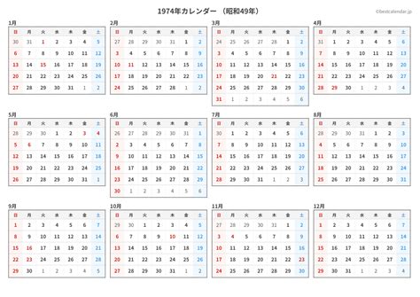 1974年8月5日|1974年 (昭和49年)カレンダー｜日本の祝日・六曜・ 